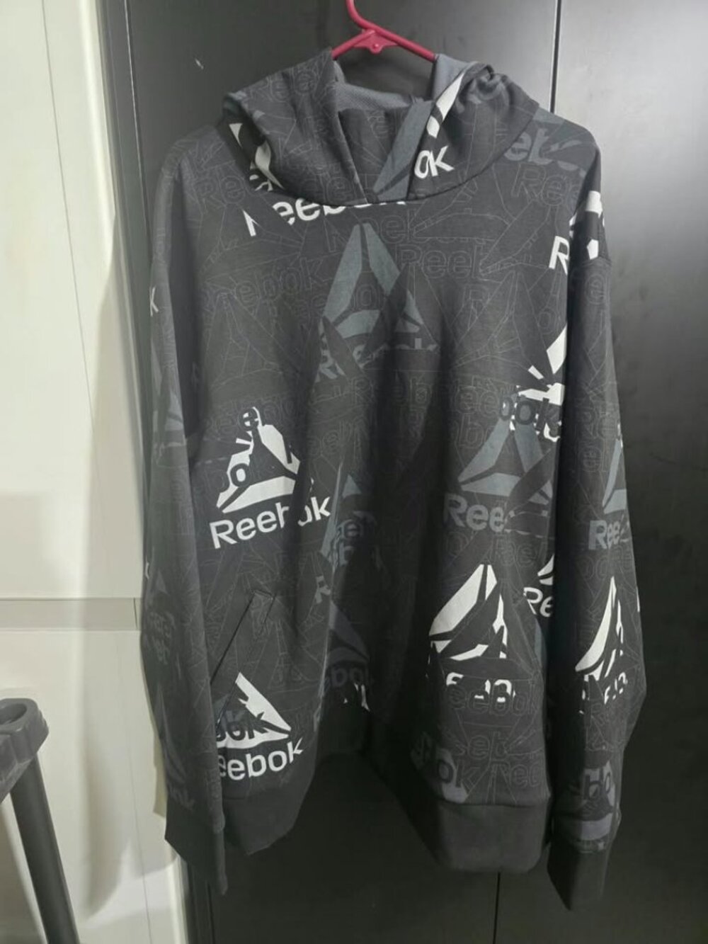 Reebok All-Over Print Hoodie